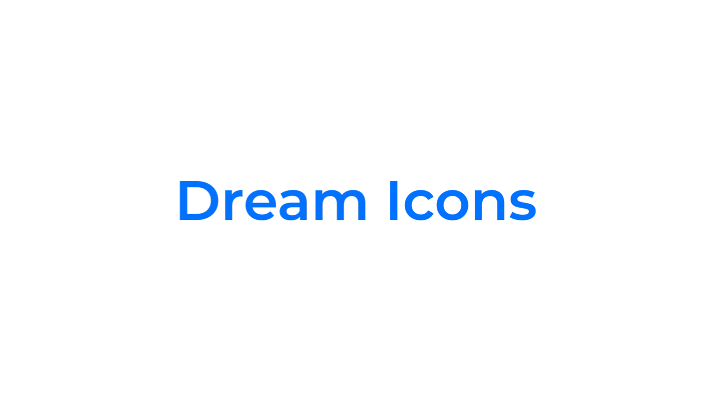 Dream Icons - Design showcase